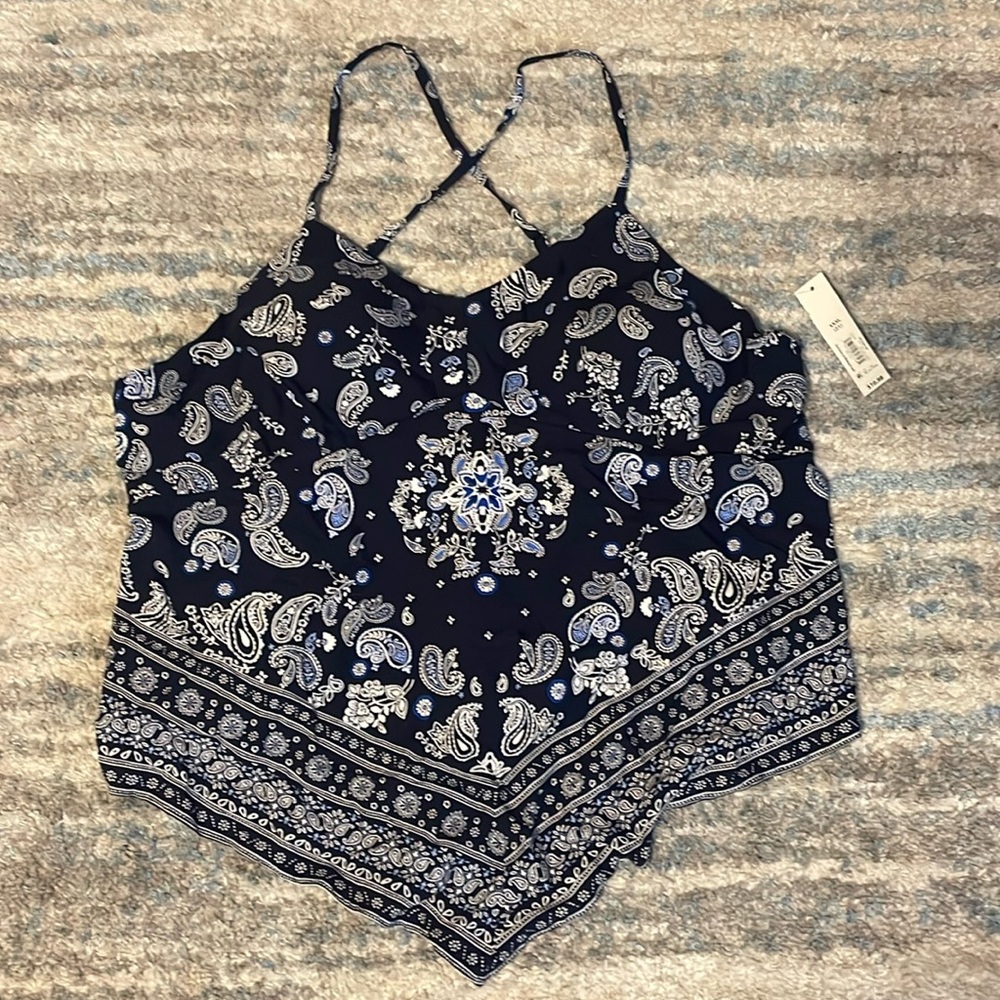 No Boundaries Scarf Top